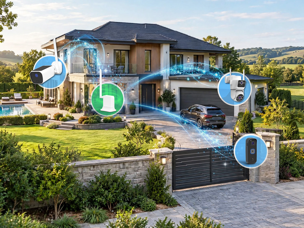 Long Range Security Camera System
