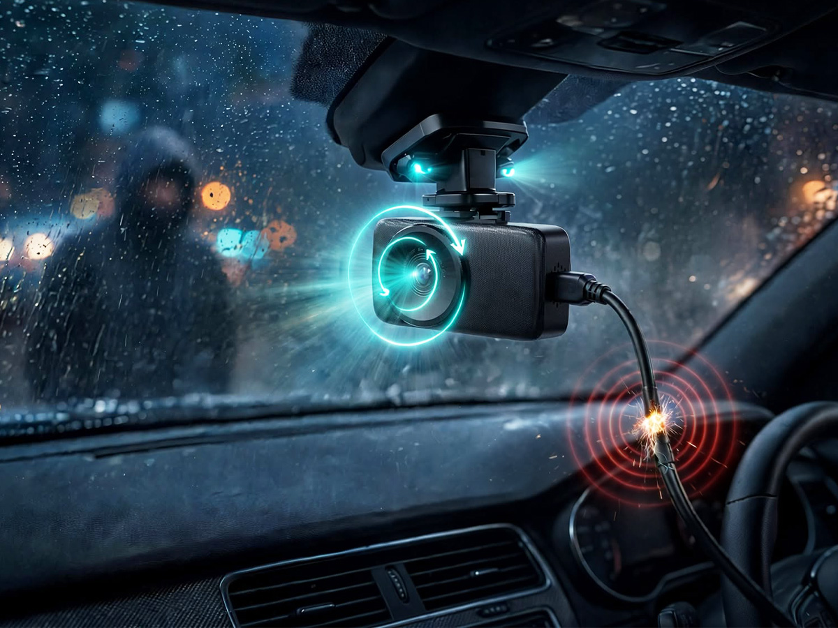 Anti-Tampering Dashcam